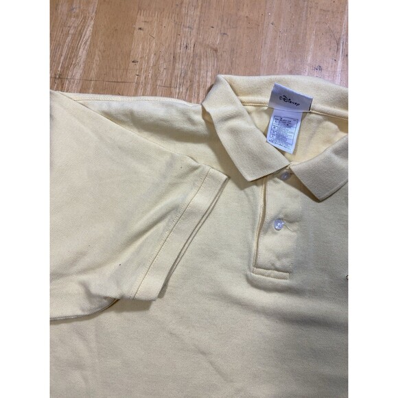 VTG Walt Disney World Polo Shirt Embroidered Mickey Mouse 90s SZ L 24pit2pit - Picture 6 of 8